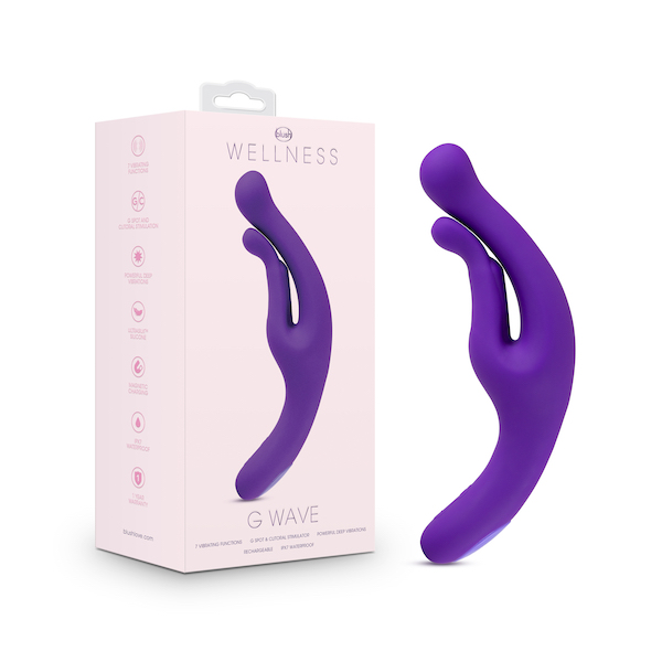 Wellness Blush G Wave Dual Stimulator Vibrator