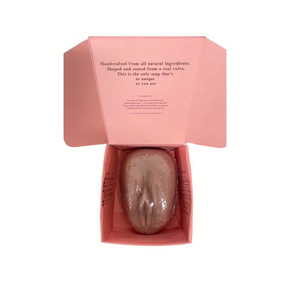 Handmade Organic Vulva Shaped Hand Soap