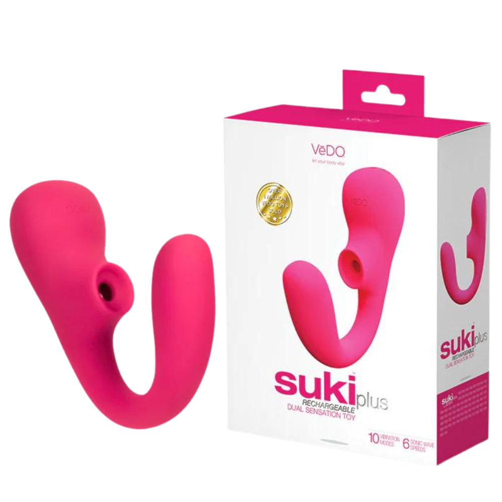 VeDO Suki Plus Dual Sensation Rechargeable Vibrator