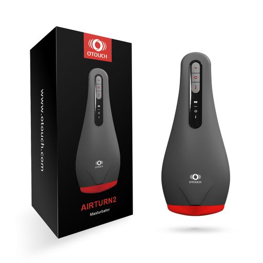 Otouch Airturn 2 - Rechargeable Warming Vibrating Masturbator