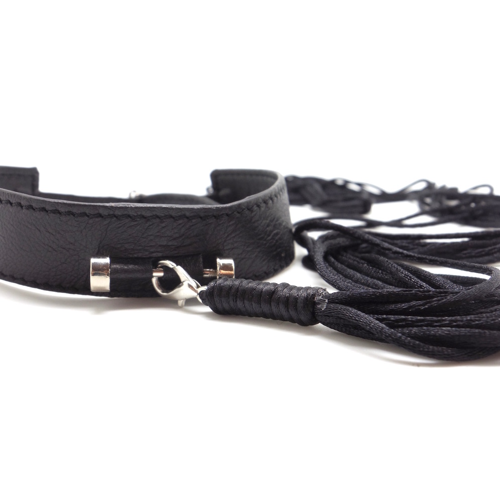 Whipped Cream Leather Pet Honey Collar