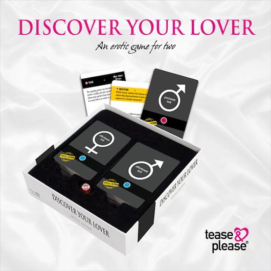 Tease And Please Discover Your Lover Game Card