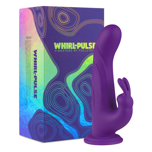 FeelzToys - Whirl-Pulse Rotating Rabbit Vibrator with Remote Control