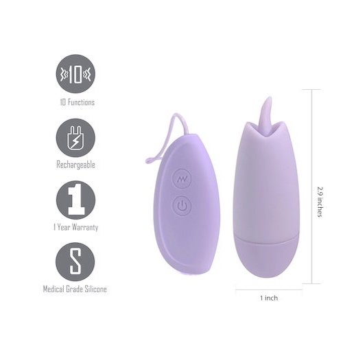 Maia Toys Ellie Rechargeable Wired Bullet Clitoral Stimulator