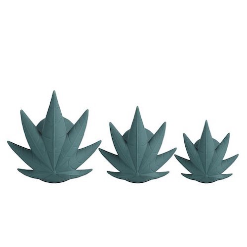 Maia Toys Doobies POT Leaf Anal Trainer Silicone Set