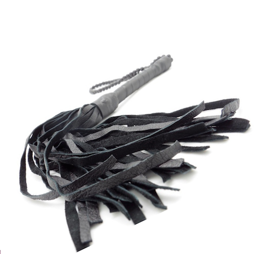 Whipped Cream Leather Flogger
