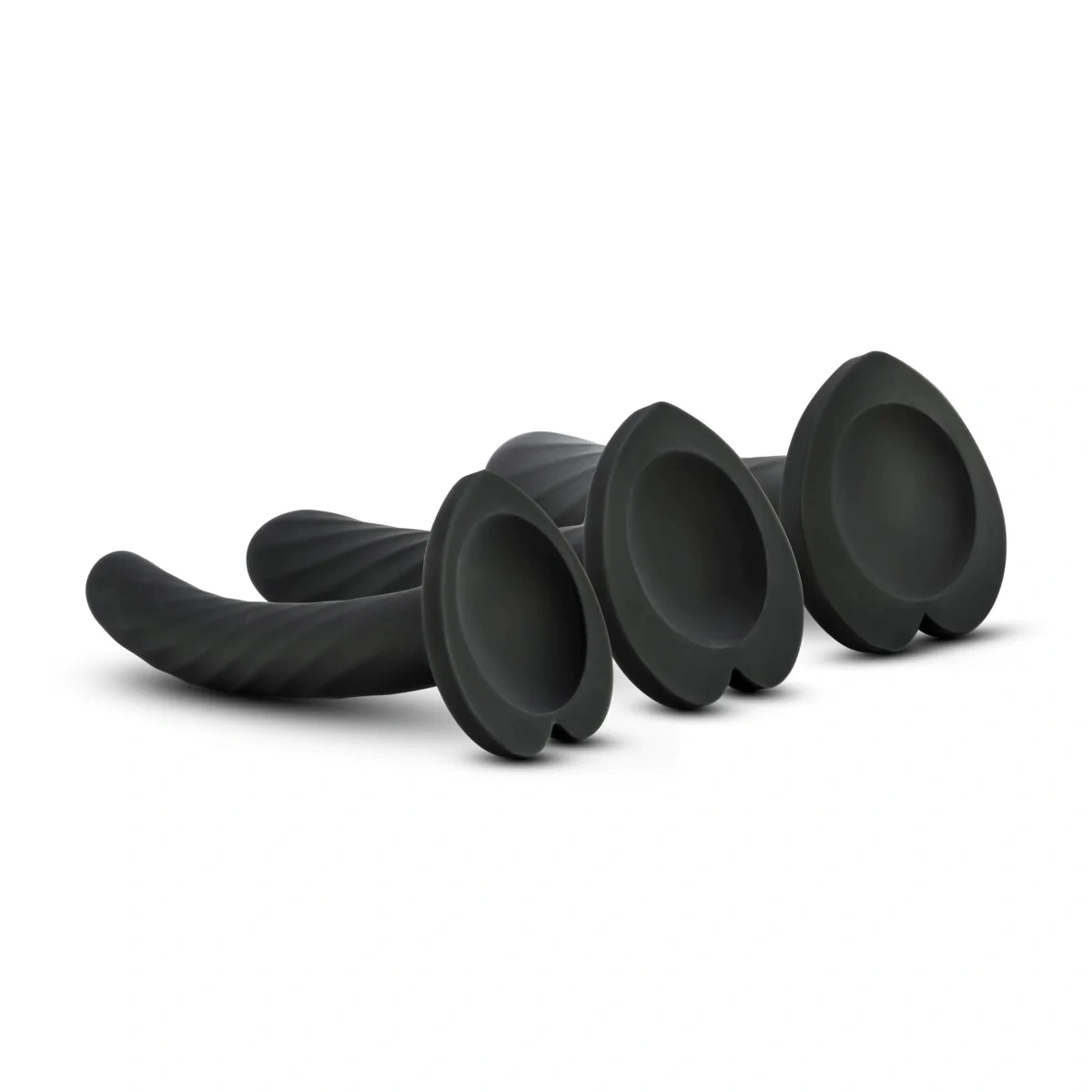 Blush Novelties Temptasia Twist Kit of 3 Dong Black