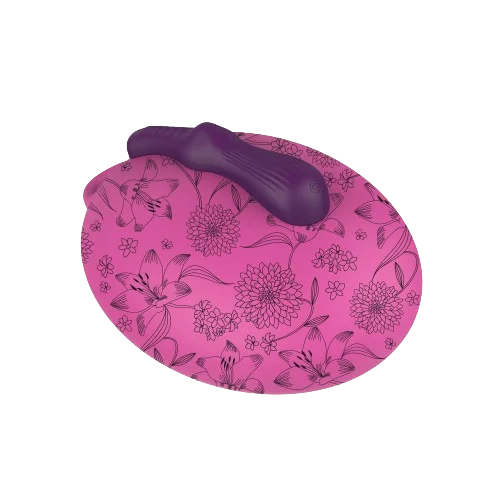 Bouncy Bliss Flow - Sit-On Inflatable Pillow Dual Vibrator With Remote Control