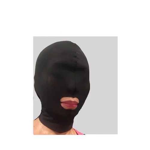 Asmaragama Sila mesh open mouth hood soft bondage